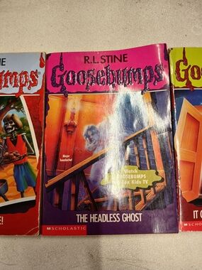 R.L. Stine Goosebumps, Set Of 3 Vintage 1992-95